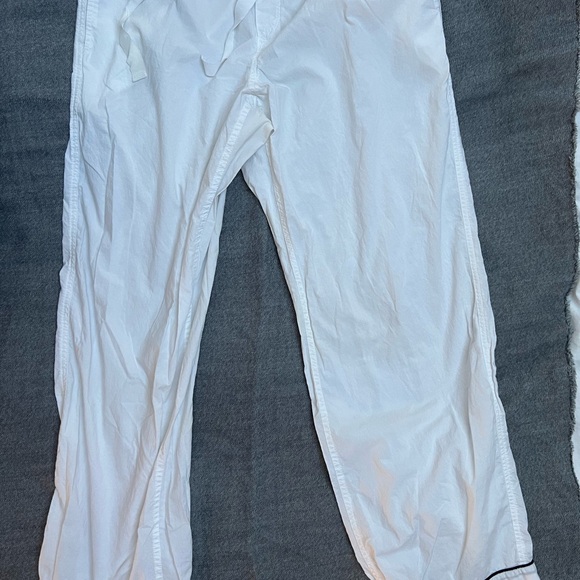 Matching J Crew white pajama set size M - Picture 6 of 6